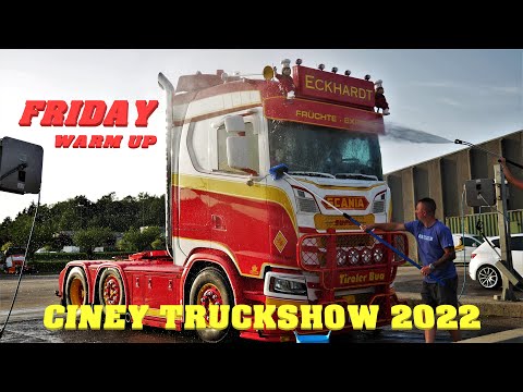 Truckshow Ciney 2022 - Friday Warm up