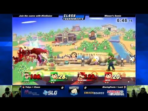 Collision XIII - Tokyo + Chaos vs BlazingPasta + Luck - Smash 4 Wii U