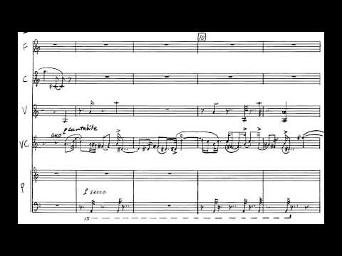 Andrew Violette---Quintet (1983) for flute, clarinet, violin, cello and piano