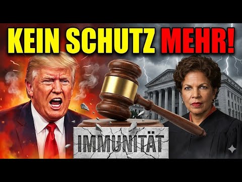 VOR 1 MINUTE: 6-UHR-SCHOCK: Richter vernichten Trump einstimmig! (Supreme Court schweigt) 🔨