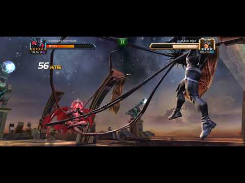6 Star rank 3 Symbiote Supreme melting Realm of Legends Black Bolt