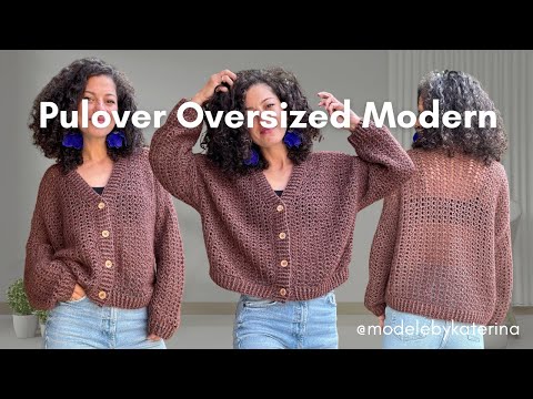 Tutorial Croșetat Ușor pentru Cardiganul Amira | Pulover Lejer și Stylish