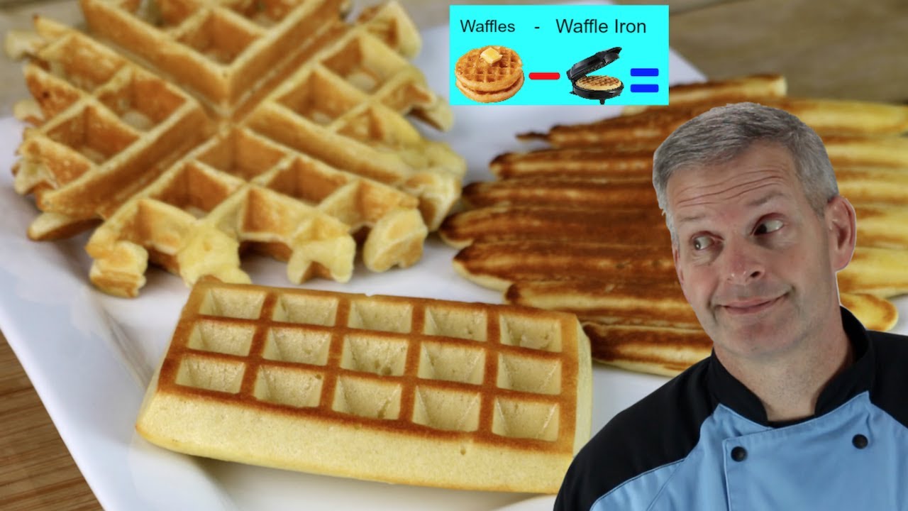 How to Make Waffles WITHOUT a WAFFLE IRON