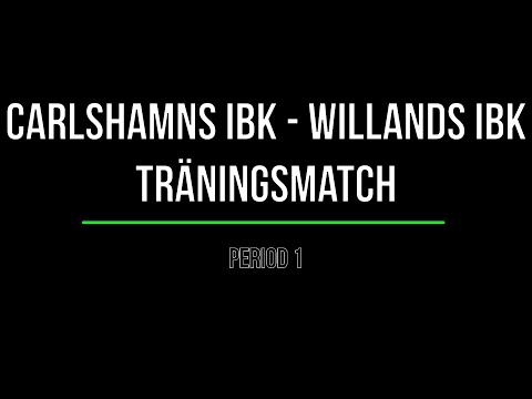 Carlshamn vs Willands P1