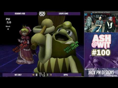 WIT | ORLY (Falcon) vs Ripple (Dedede) - ASH@WIT #100 PM Loser's Semis