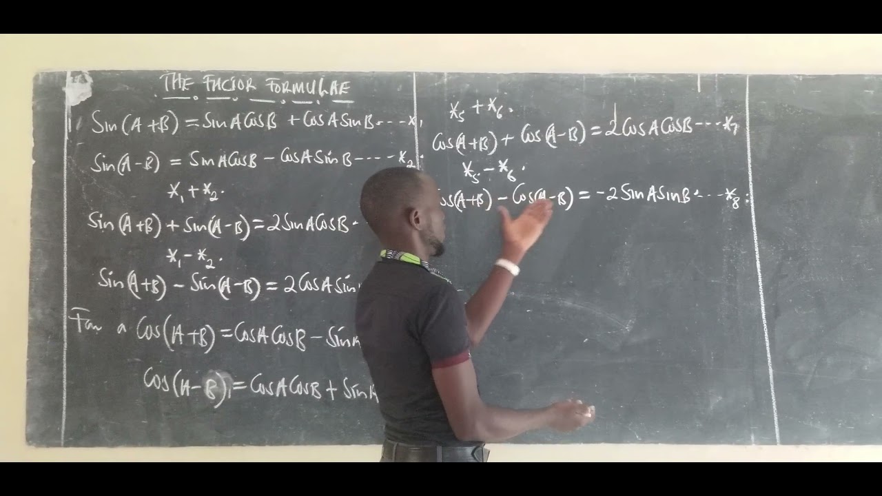 Trigonometry | Factor Formulae - Proof, Worked Examples and Trial Questions