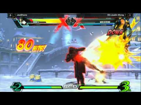 UMvC3 JoeShyne vs EG Justin Wong - CEO2013 Day 2