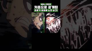 원피스) 처음으로 공개된 조로가 공포를 느낀 순간! #onepiece #원피스