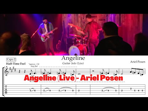 The most creative guitar solo?? Angeline Guitar Solo Transcription (Live) - Ariel Posen