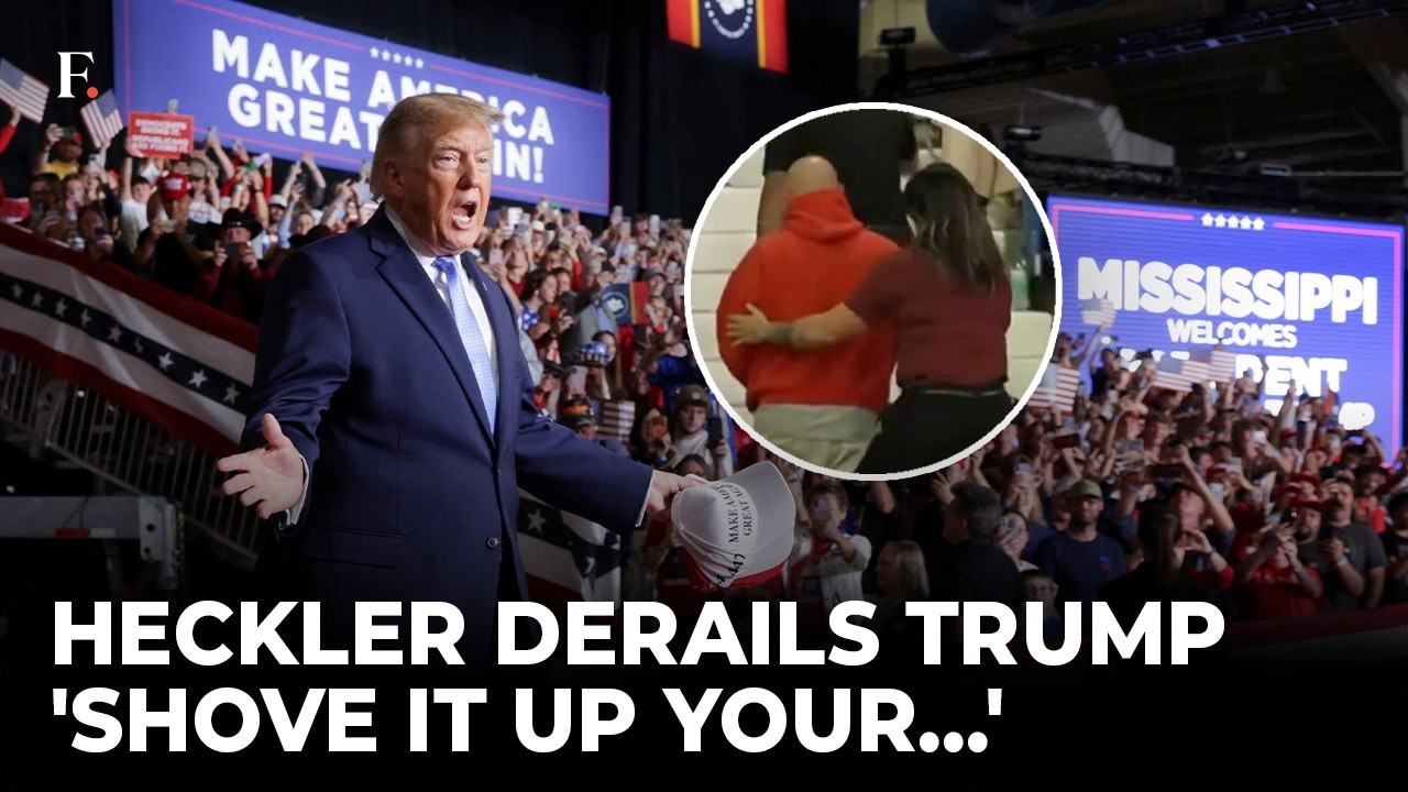 'SHOVE IT UP YOUR...' Trump's White House Ballroom Speech Explodes After Heckler's Profane Outburst