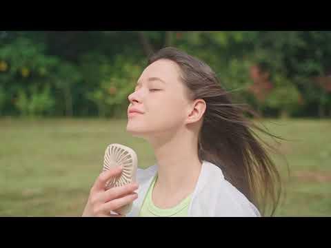 Jisulife Handheld Fan Ultra Thin Mini Fan Small Portable Fan USB Rechargeable Personal Lash Fan