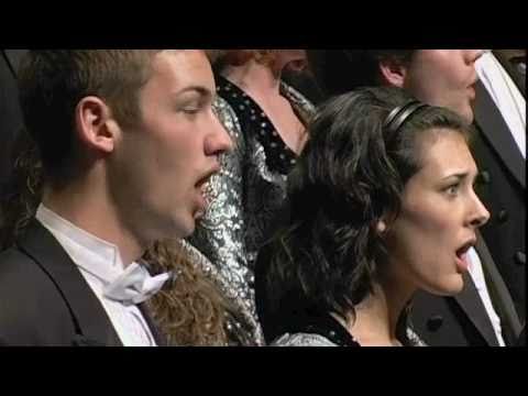 EXULTATE DEO, University of Nebraska historic flagship choir, Dr. Peter A. Eklund, conductor