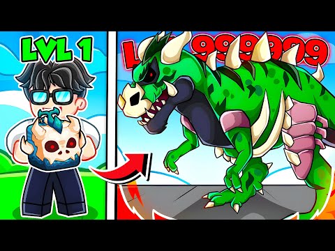 I Maxed T-REX Fruit In Blox Fruits Roblox!