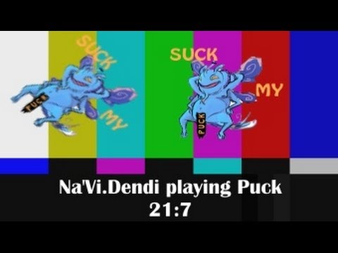 Na'Vi.Dendi playing Puck 21:0 Dota 2