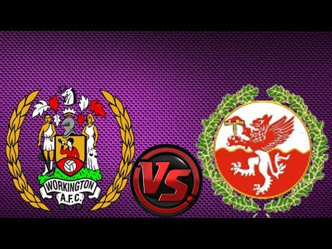 WORKINGTON REDS VS TRAFFORD MATCH DAY HIGHLIGHTS!!!