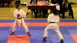 preview picture of video '2013 ***CHAMPIONNAT DÉPARTEMENTAL KUMITE Haute Garonne **** YOSHI KARATE CLUB'