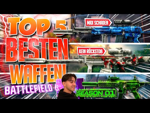 Die *NEUEN* BESTEN WAFFEN und KLASSEN in BF6 + REDSEC! (META WAFFEN BATTLEFIELD 6) | Season 1