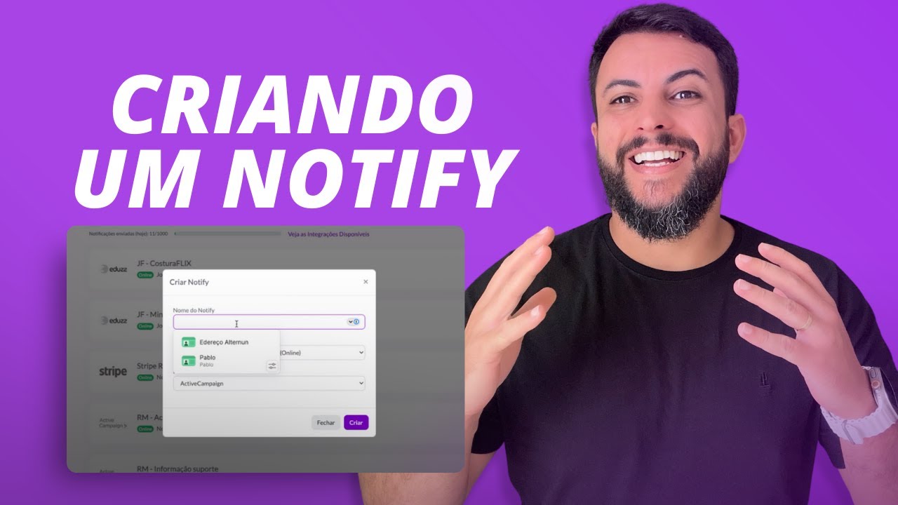 Criando um Notify na Redirect+ 💜