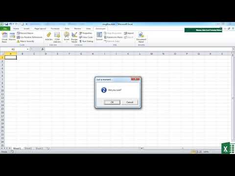 52  Using MSGBOX To Interact With Users