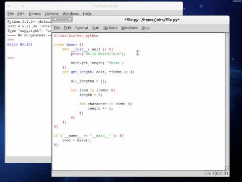 Python 00 Installing IDLE on Windows
