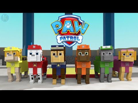 PAW Patrol Minecraft Animation