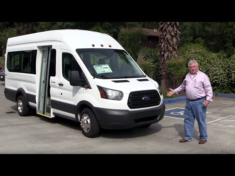 Ford Transit with Nor-Cal Vans Bus Door