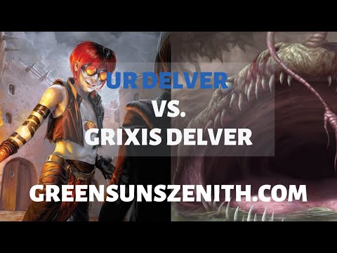 UR Delver | MTGO Legacy League | Game 3 vs Grixis Delver | 23rd March 2020
