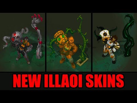 NEW ILLAOI SKINS, BATTLECAST ILLAOI, ADVENTURER ILLAOI, OR DEEP SPACE ILLAOI