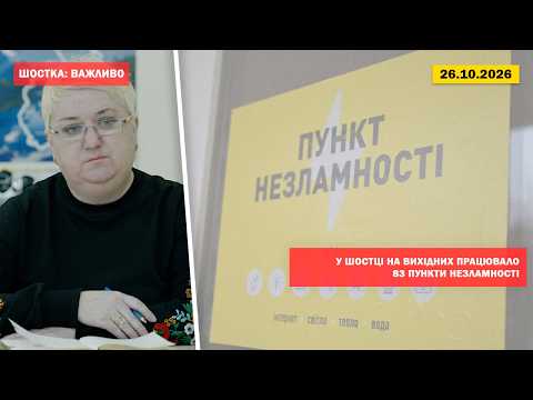 У Шостці на вихідних працювало 83 Пункти незламності + Відео