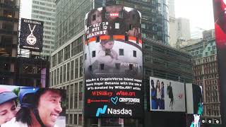 Nasdaq Tower- WISe.Art & CryptoVerse Island support Nuevo Hogar Betania