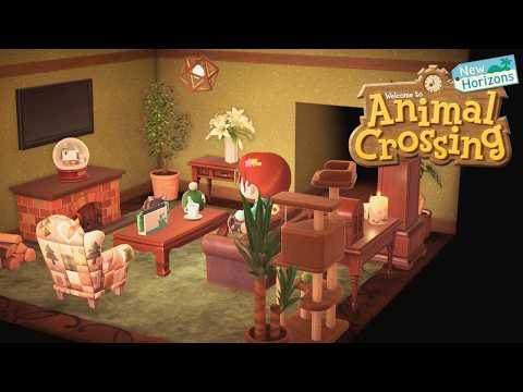 Decorating our Living Room - Animal Crossing Ep 39