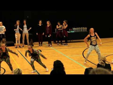 Pauline Ööpik & Maarja-Liis Uri, Piret Tänava & Minni-Marii Paarmets - hip hop duos juniors