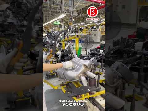 Do you call this a muffler or an exhaust pipe? This can be installed by a robot, so