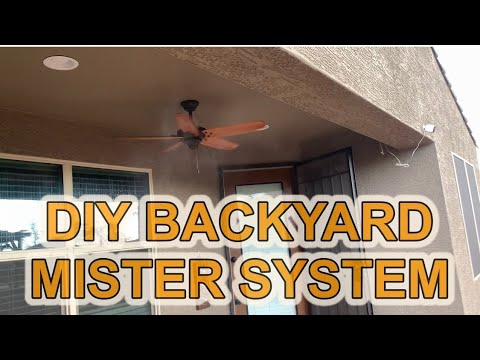 DIY Backyard Mister System Install