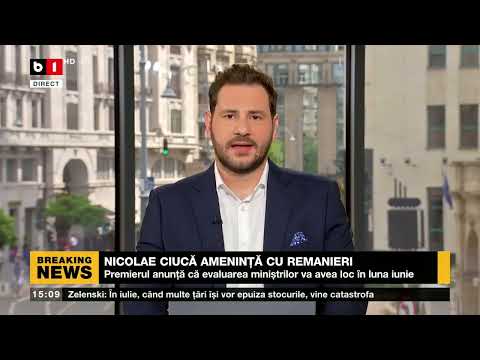 ȘTIRI B1 ORA 15.00 CU DAN GABOR - O ORCĂ S-A RĂTĂCIT ÎN SENA_Știri B1_28 mai 2022