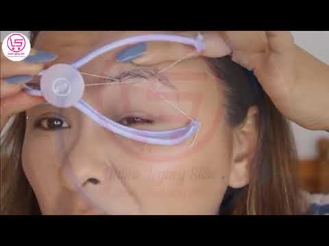 Silique Eyebrows Face & Body Hair Threading & Removal Bundle with Extra 3 x 5 Thread Cassette