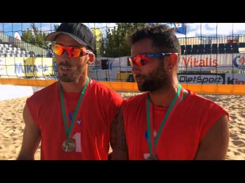 Dupla Simões /Moreira Campeões Nacionais 2015 de Voleibol de Praia