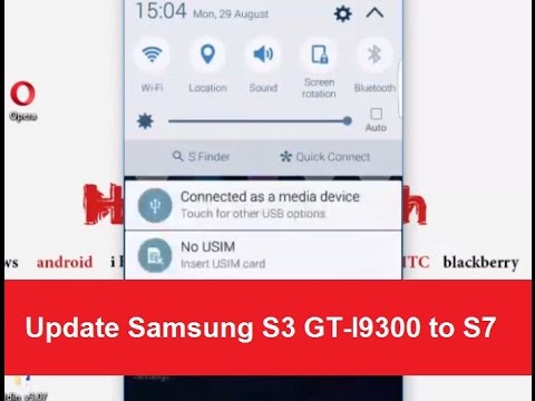 Exclusive: How to Update Samsung S3 GT-I9300 & GT-I9301I to S7 Edge (Marshmallow 6.0.1) Video