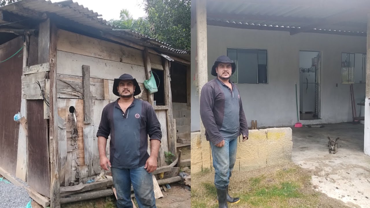 a pedido de vcs mostrando a casa velha e a casa nova