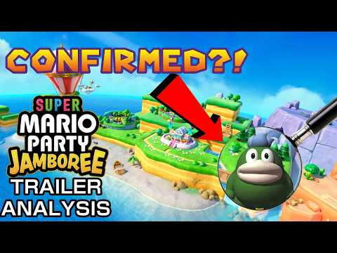 An Excessively Detailed Super Mario Party Jamboree Trailer Analysis