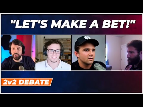 Debate Opponent Accuses Destiny Of Lying, Makes Bet Mid Debate ft. AdamSomething