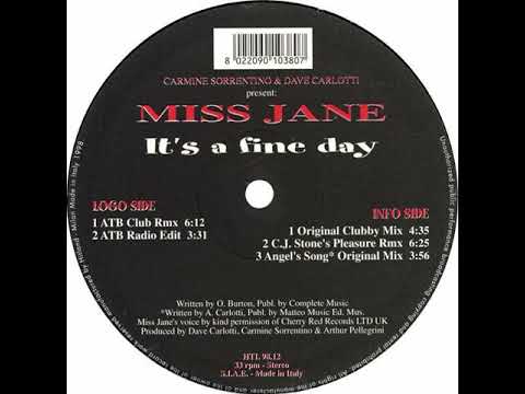 Miss Jane - It's A Fine Day (ATB Club Mix) Backwards