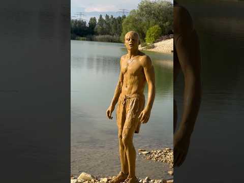 Crazy Mud Jumps would you do this? 😅 #extreme #stunt #cliffjumping