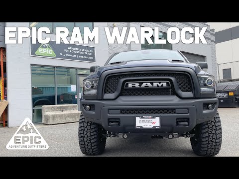 2021 RAM 1500 Classic Warlock - BDS 4" Lift w/Fox Shocks - 35" Baja Boss Tires on 20x10 XD Wheels