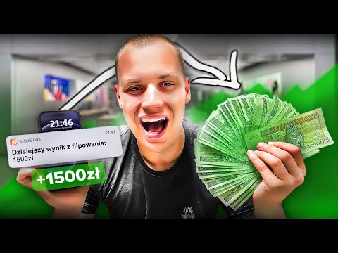 POKAZUJE JAK ZARABIAM 1 000 ZŁ DZIENNIE FLIPUJĄC IPHONAMI