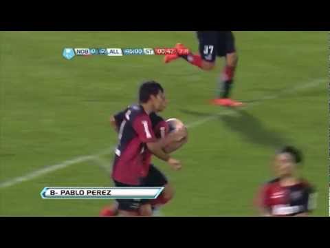 Gol de Pérez. Newell's 1 - All Boys 2. Torneo Inicial 2012. Fecha 16. Fútbol Para Todos