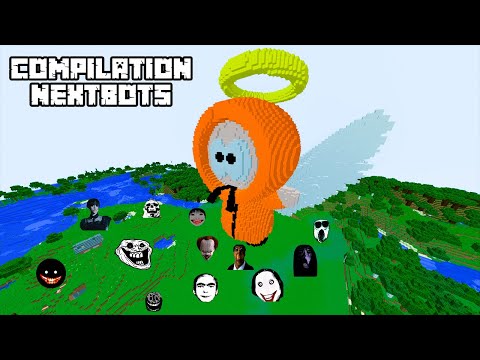 COMPILATION OF BEST SURVIVAL HOUSES PART 7 WITH NEXTBOTS in Minecraft - Gameplay - Coffin Meme
