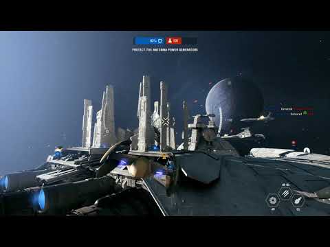 Defending The Droid Command Ship - Star Wars Battlefront 2