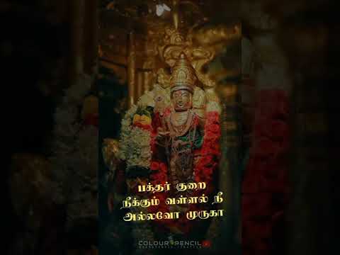 Alagendra sollukku Muruga - God murugar full screen whatsapp status tamil lyrics 2020 raamdhanush