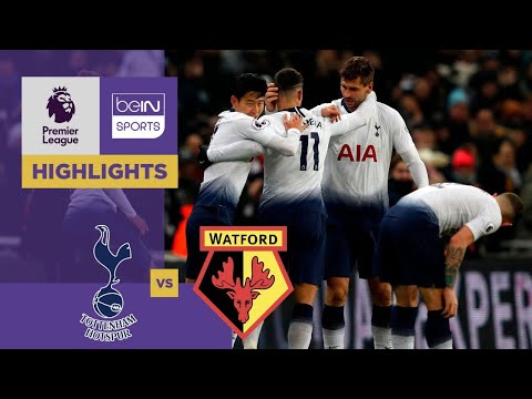 Tottenham 2-1 Watford Match Highlights